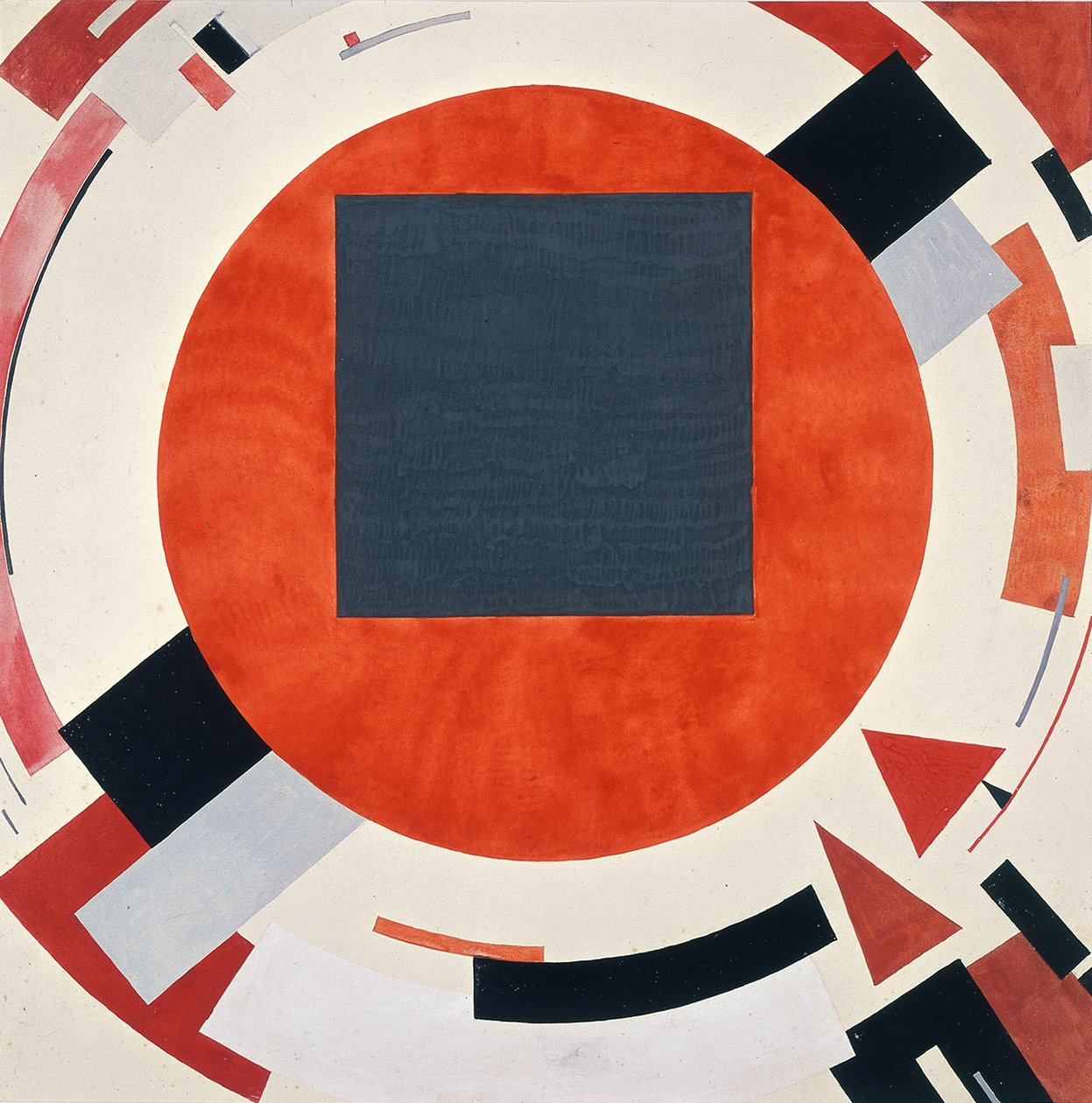 Proun, noin 1923 tekijältä Eliezer Markowich Lissitzky