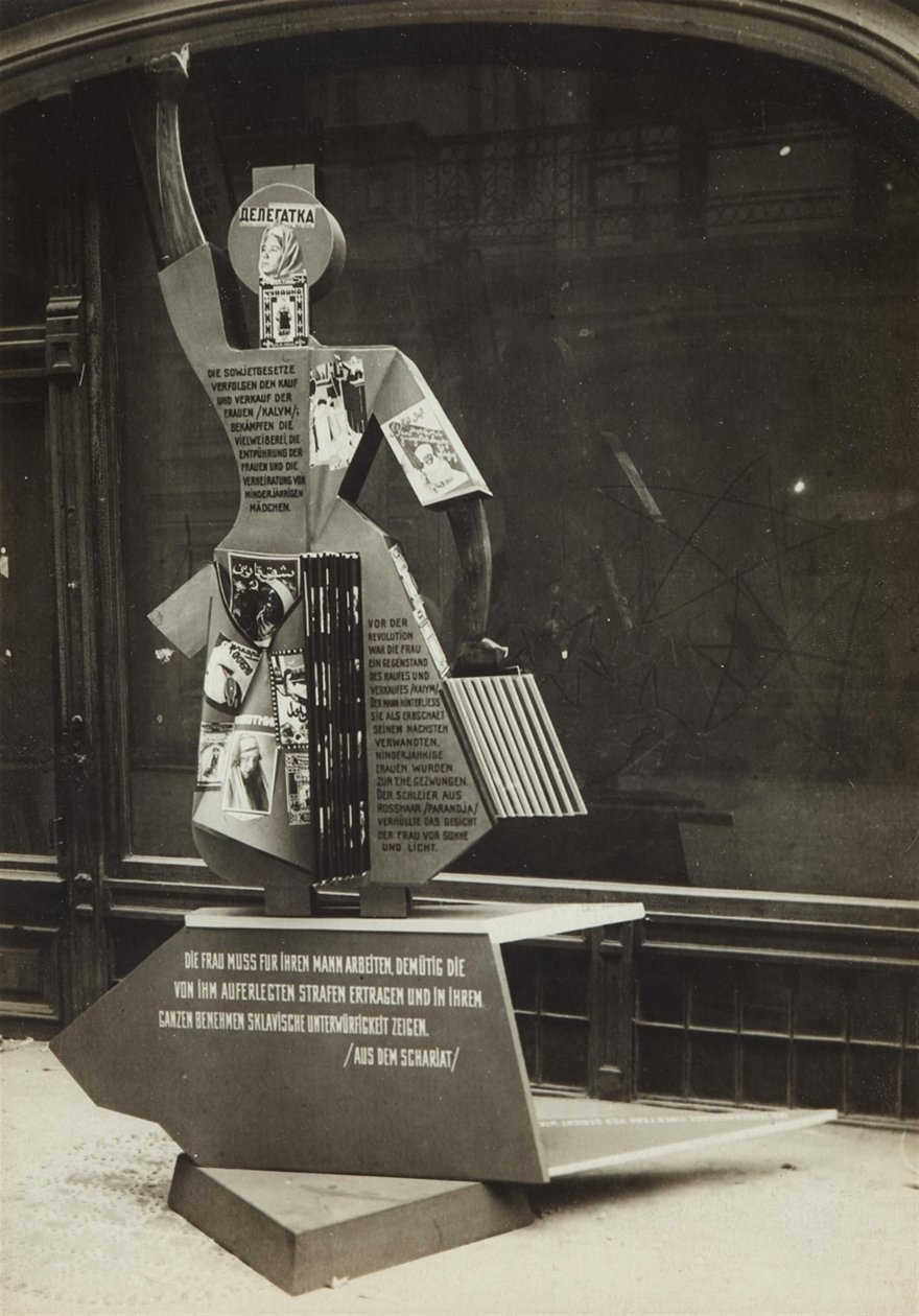 Nainen ja lehdistö, 1928. tekijältä Eliezer Markowich Lissitzky