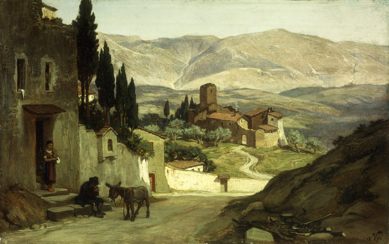 Lähellä Pergiaa, 1870 tekijältä Elihu Vedder