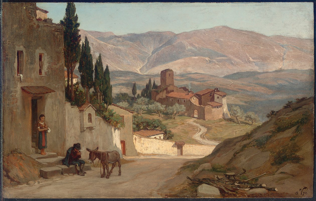 Lähellä Pergiaa, 1870 tekijältä Elihu Vedder