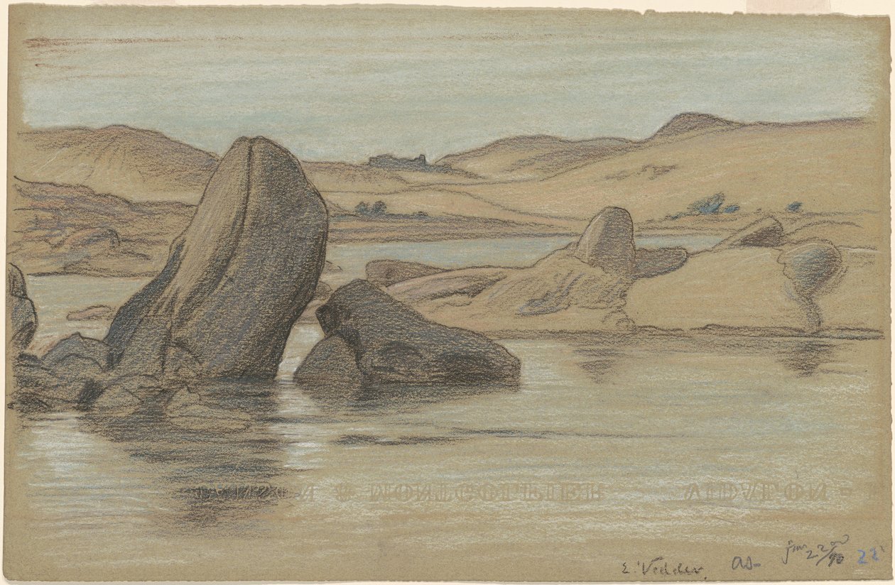 Niilin matka, nro 22, 1890. tekijältä Elihu Vedder