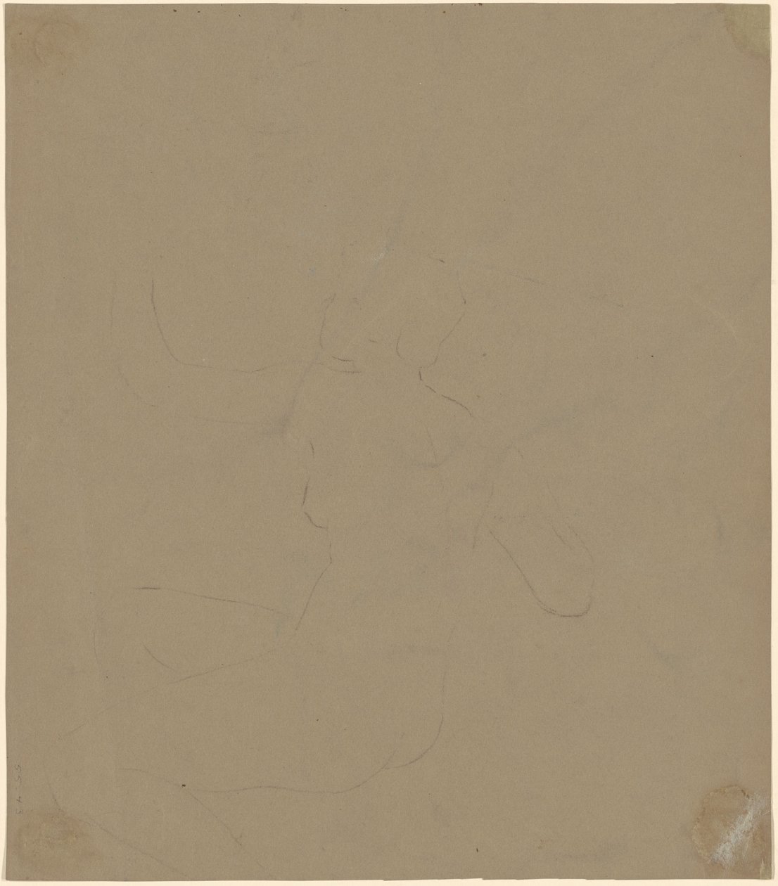 Tutkimus naisesta alastonkuvasta, 1892. tekijältä Elihu Vedder