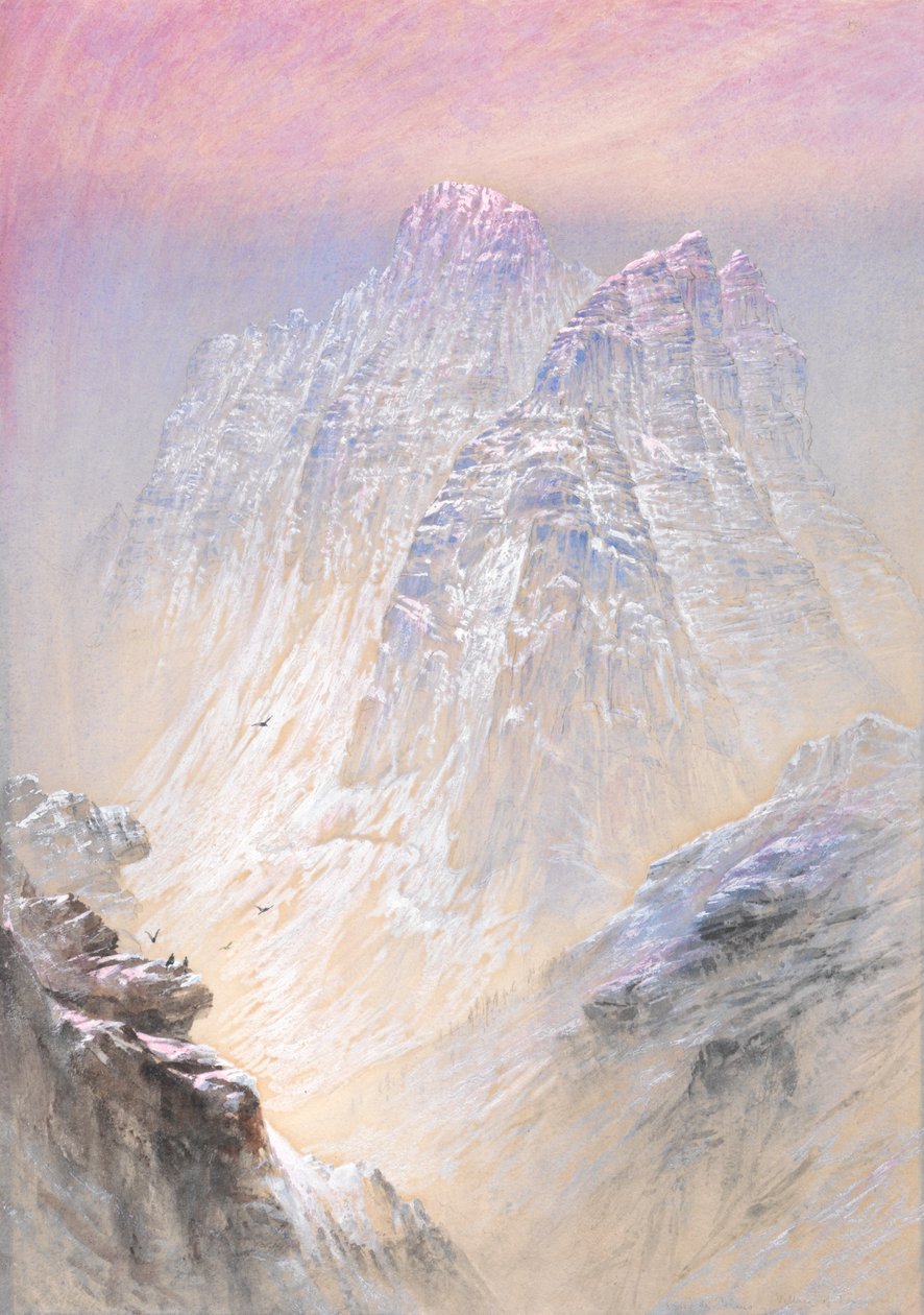 Sasso di Pelmo nähtynä St. Luziasta, Tirolista tekijältä Elijah Walton