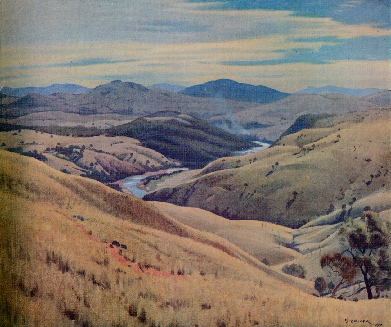 Weetangra, Canberra, 1937 tekijältä Elioth Lauritz Leganyer Gruner
