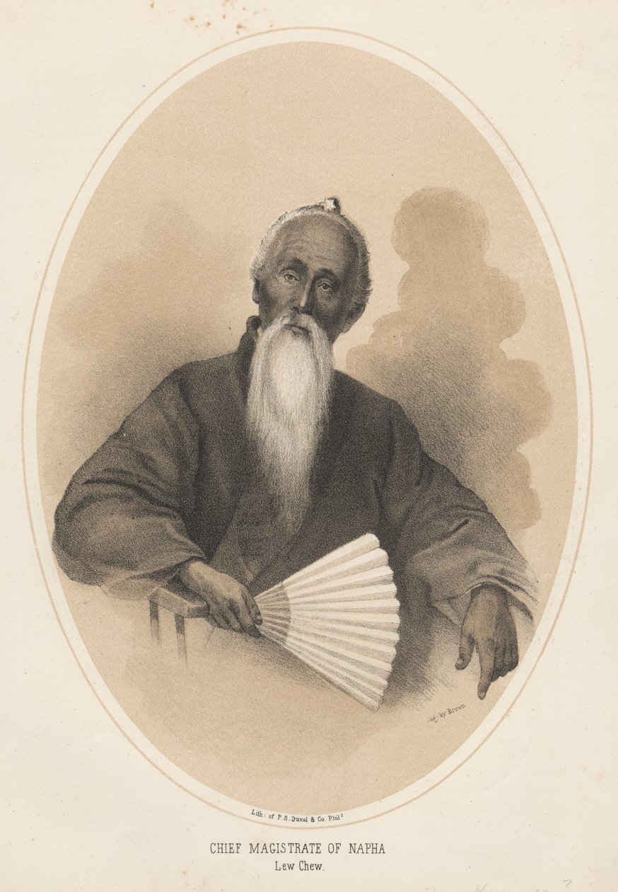 Naphan päätuomari Lew Chew, 1855 tekijältä Eliphalet Brown