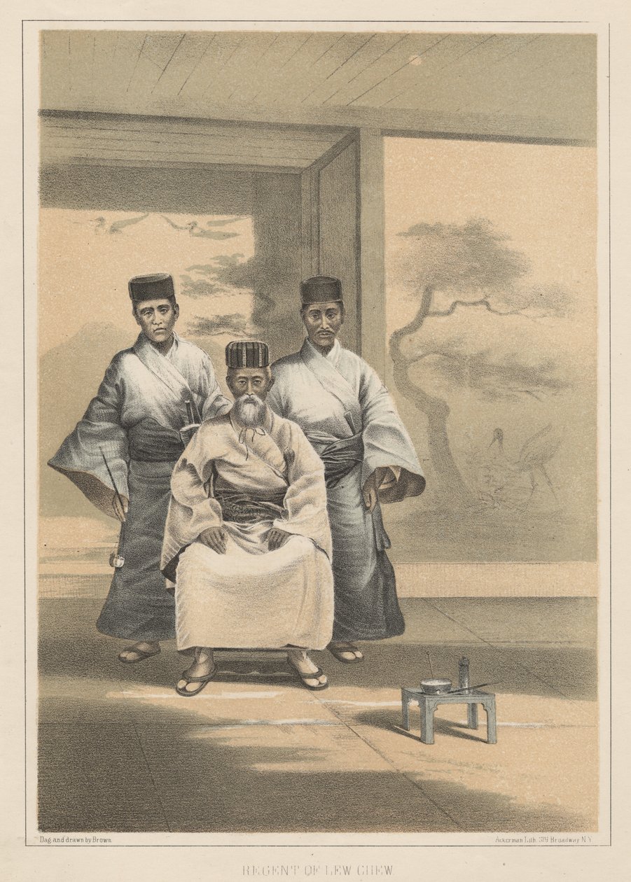 Regent of Lew Chew, 1855 tekijältä Eliphalet Brown