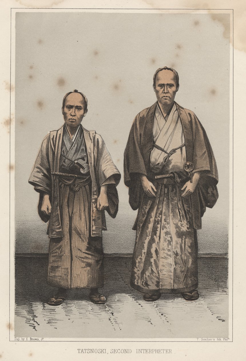 Tatsnoski, toinen tulkki, 1855 tekijältä Eliphalet Brown