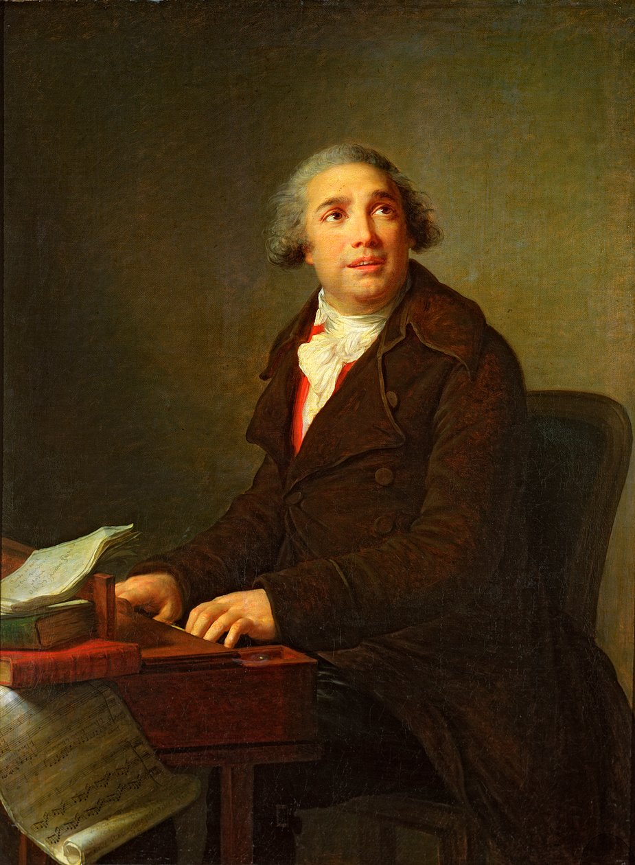 Giovanni Paesiello (1740-1816) tekijältä Elisabeth Louise Vigee Lebrun