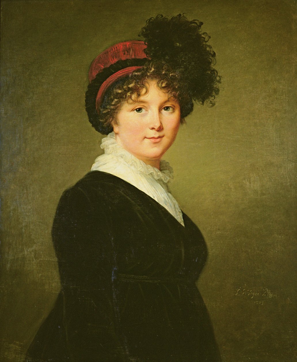 Dorsetin herttuattaren Arabella Copen muotokuva tekijältä Elisabeth Louise Vigee Lebrun
