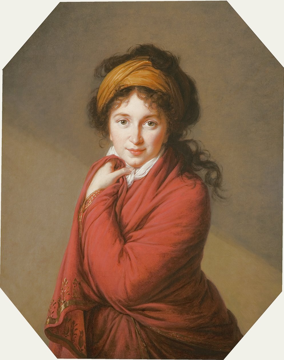 Kreivitär Nikolai Nikolajevitš Golovinin muotokuva, 1797-1800 tekijältä Elisabeth Louise Vigee Lebrun