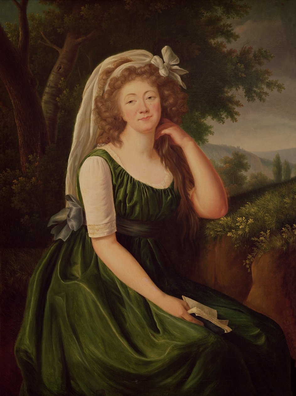 Kreivitär du Barryn (1743-93) muotokuva 1789 tekijältä Elisabeth Louise Vigee Lebrun