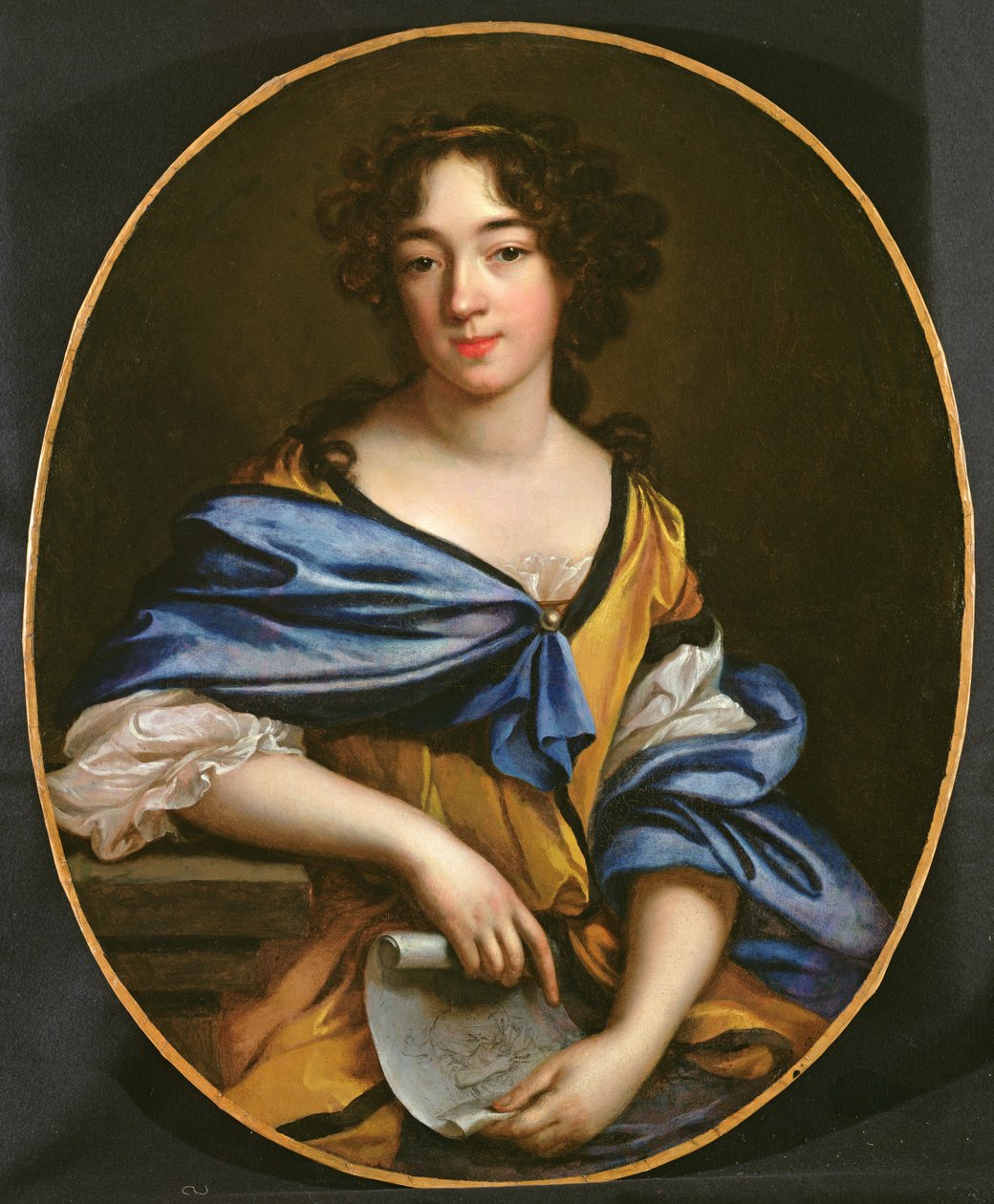 Omakuva, 1672 tekijältä Elisabeth Sophie Cheron