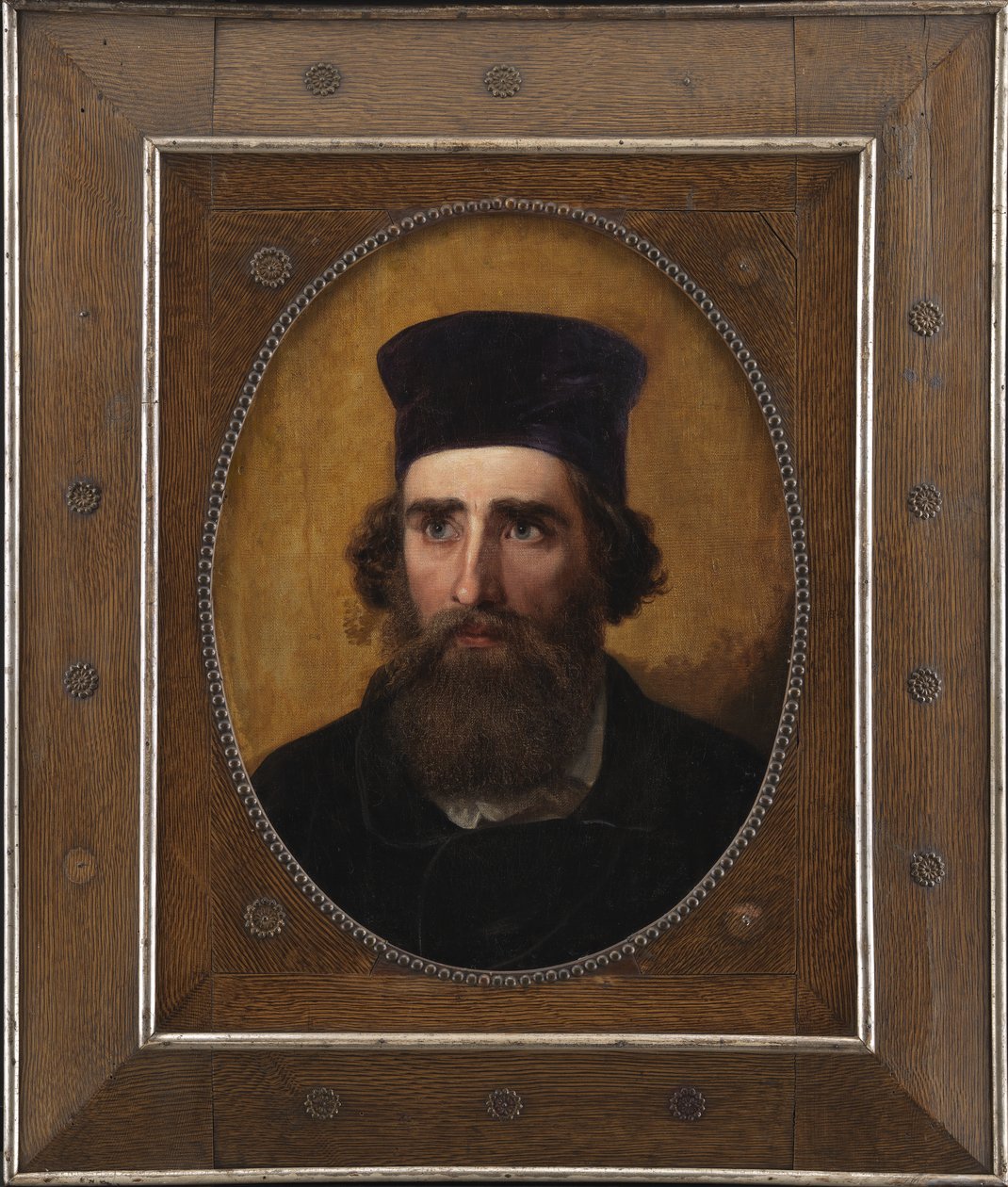 Tanskalaisen taidemaalarin Thorald Læssøen (1816-1878) muotokuva tekijältä Elisabeth Jerichau-Baumann