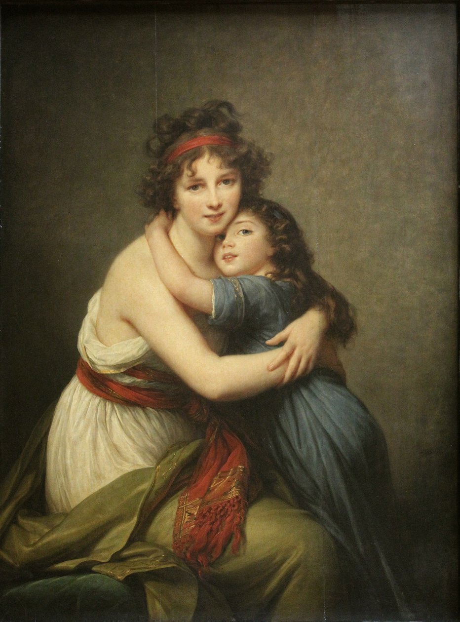 Elisabeth Louise Vigée-Lebrun, Madame Vigée-Lebrun ja hänen tyttärensä. tekijältä Élisabeth Louise Vigée Le Brun