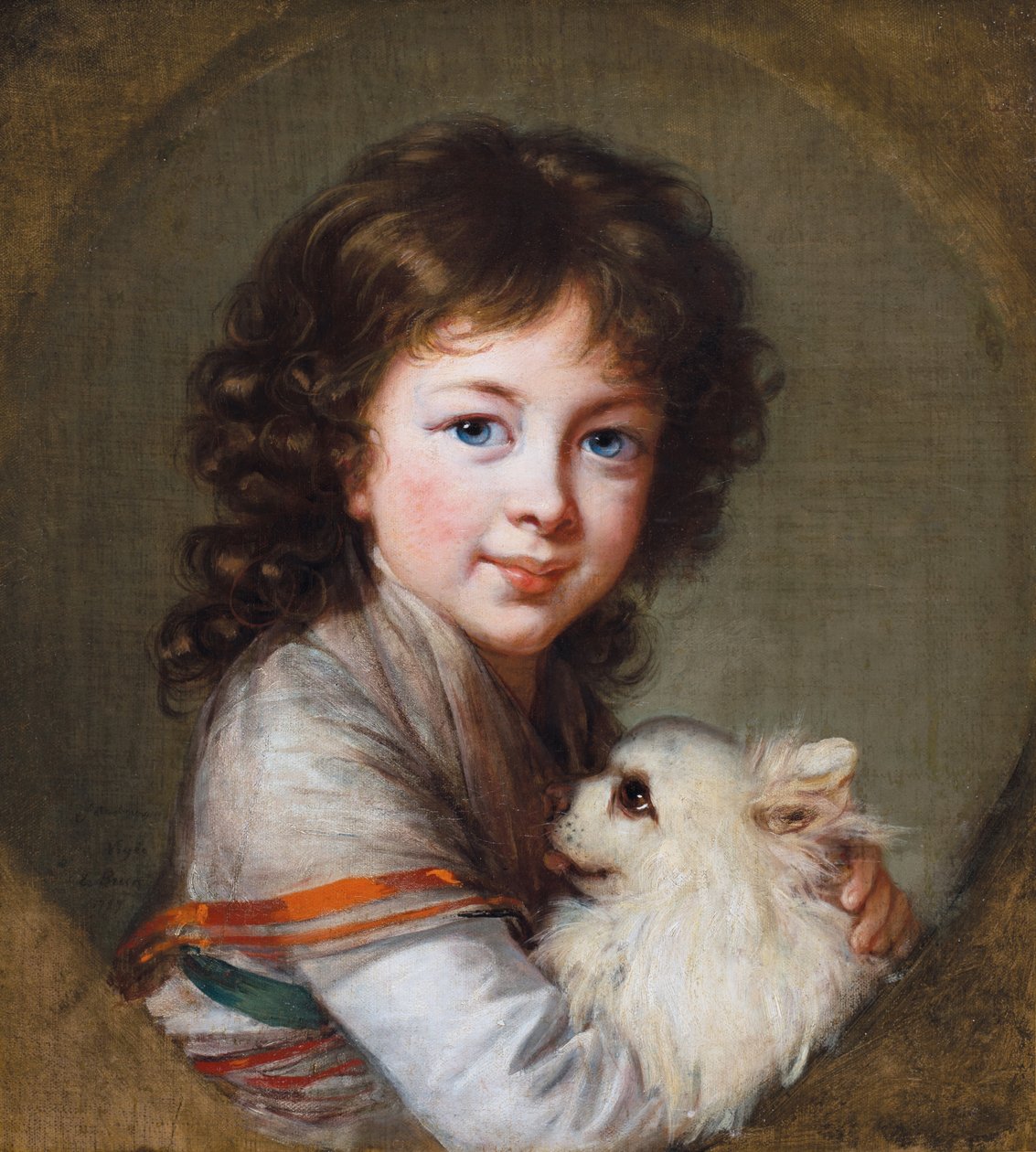 Elisabeth Isabella Mniszechin muotokuva tekijältä Élisabeth Louise Vigée Le Brun