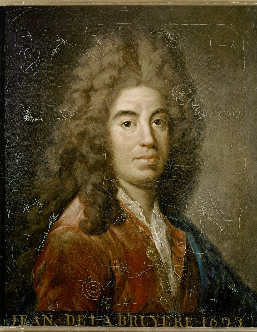 Jean de LA BRUYERE, muotokuva. 1775 (öljy kankaalle) tekijältä Elisabeth Louise Vigee Lebrun