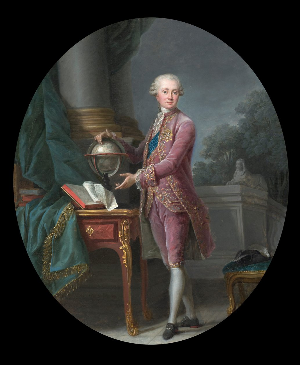 Nassaun prinssin muotokuva tekijältä Elisabeth Louise Vigee-Lebrun