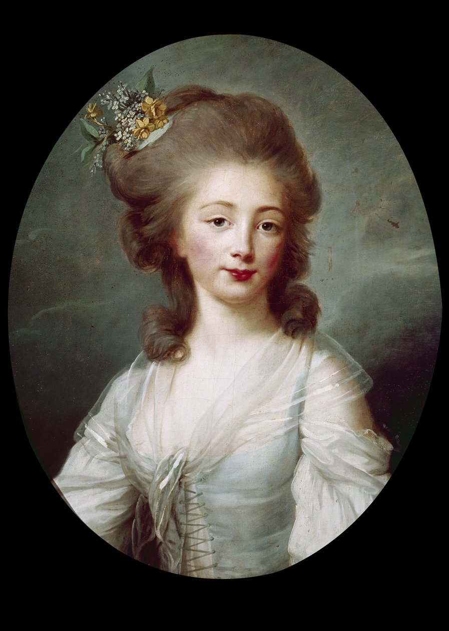 Cluzelin kreivitär (Marie-Thérèse Antoinette de Cluzel) tekijältä Elisabeth Louise Vigee Lebrun