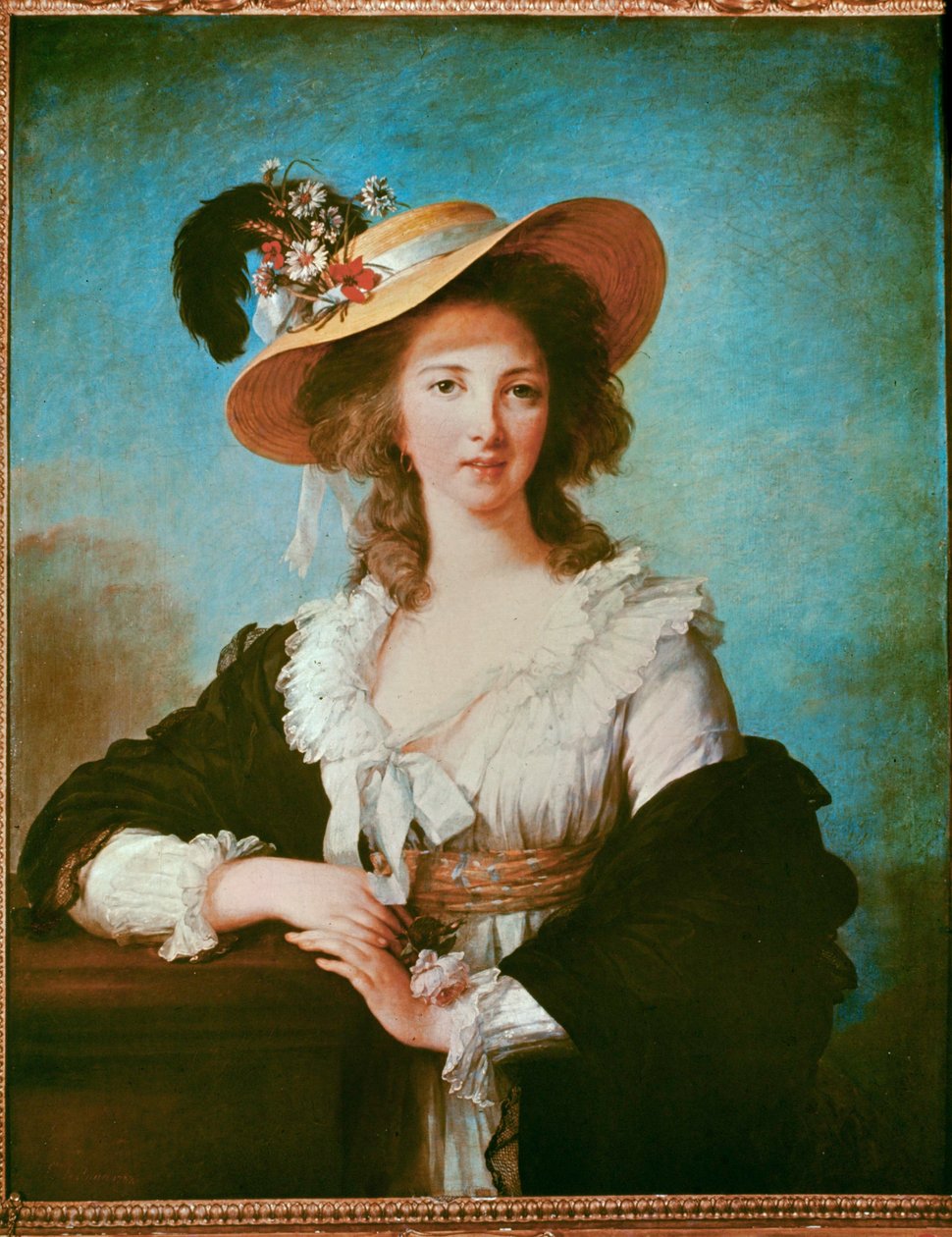 Yolande Polignac, herttuatar, Marie Antoinetten läheinen ystävä ... tekijältä Elisabeth Louise Vigee Lebrun