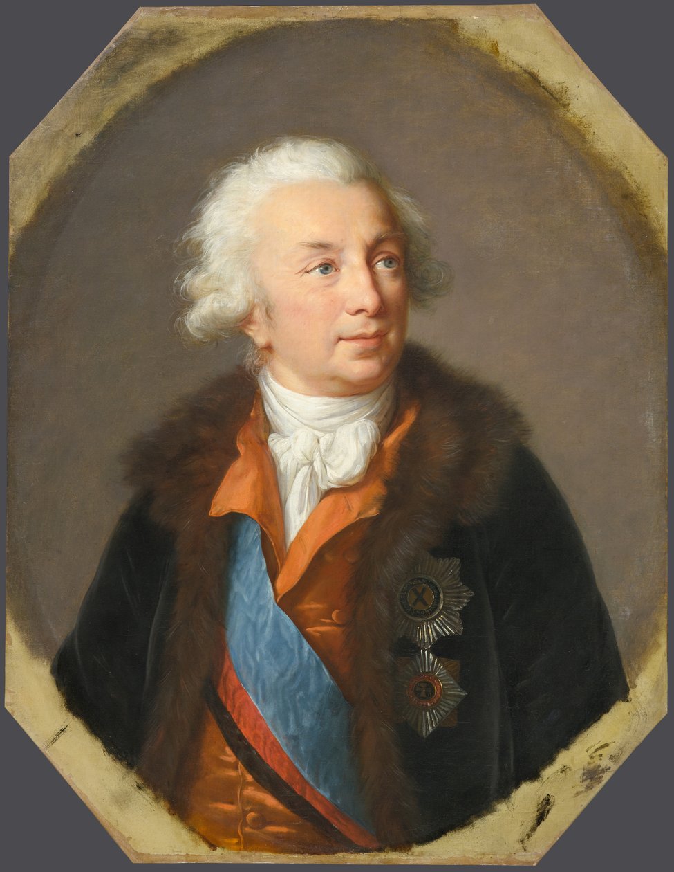 Ivan Ivanovitš Shuvalov (1727?1797), noin 1795-1797. tekijältä Elisabeth Louise Vigee Lebrun
