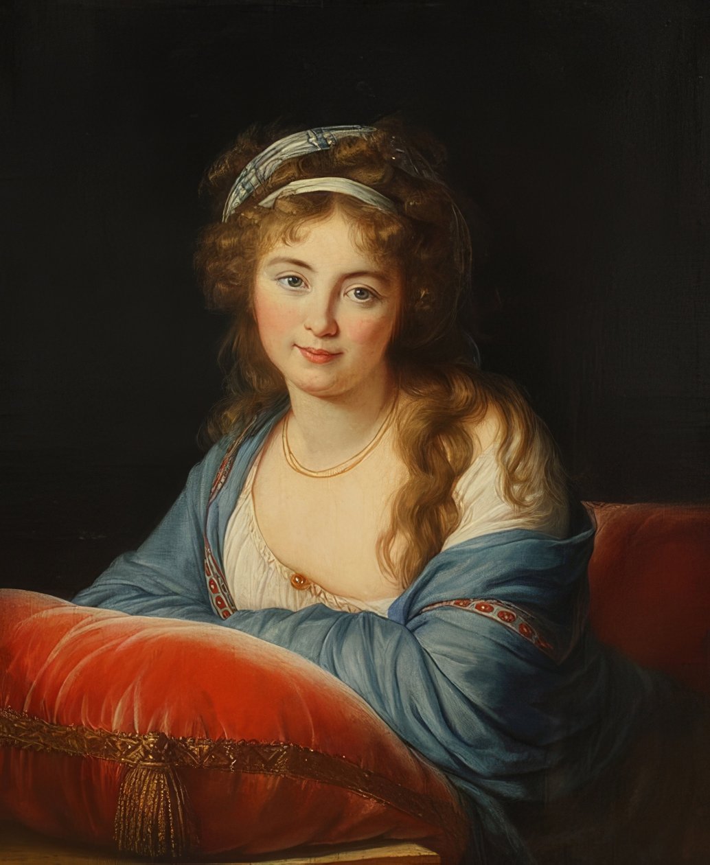 Kreivitär Katariina Vassiljevna Skavronskaja. Noin 1795-96 tekijältä Elisabeth Louise Vigee Lebrun