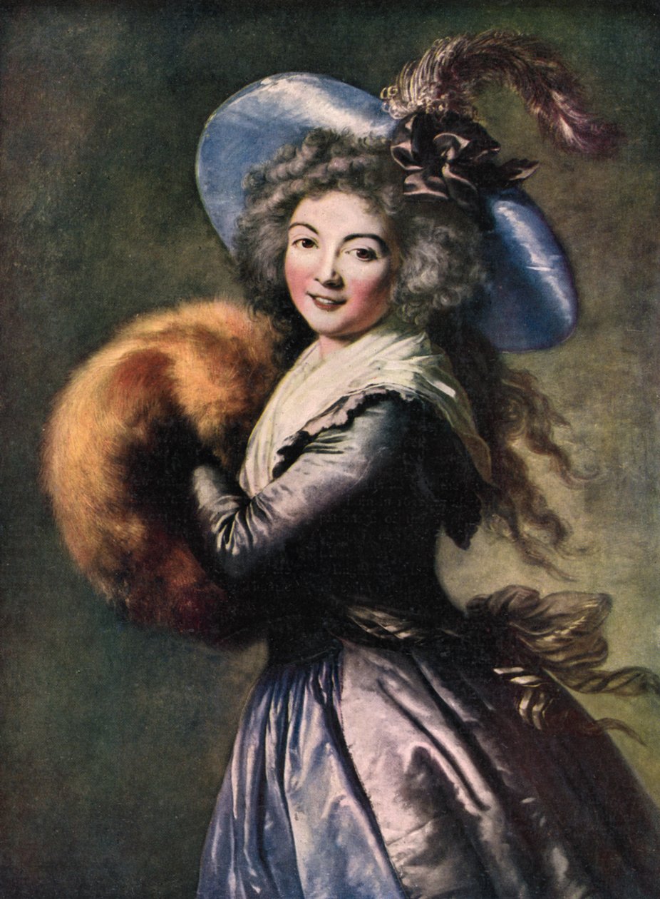 Madame Mole-Reymond, 1786 1910. tekijältä Elisabeth Louise Vigee Lebrun