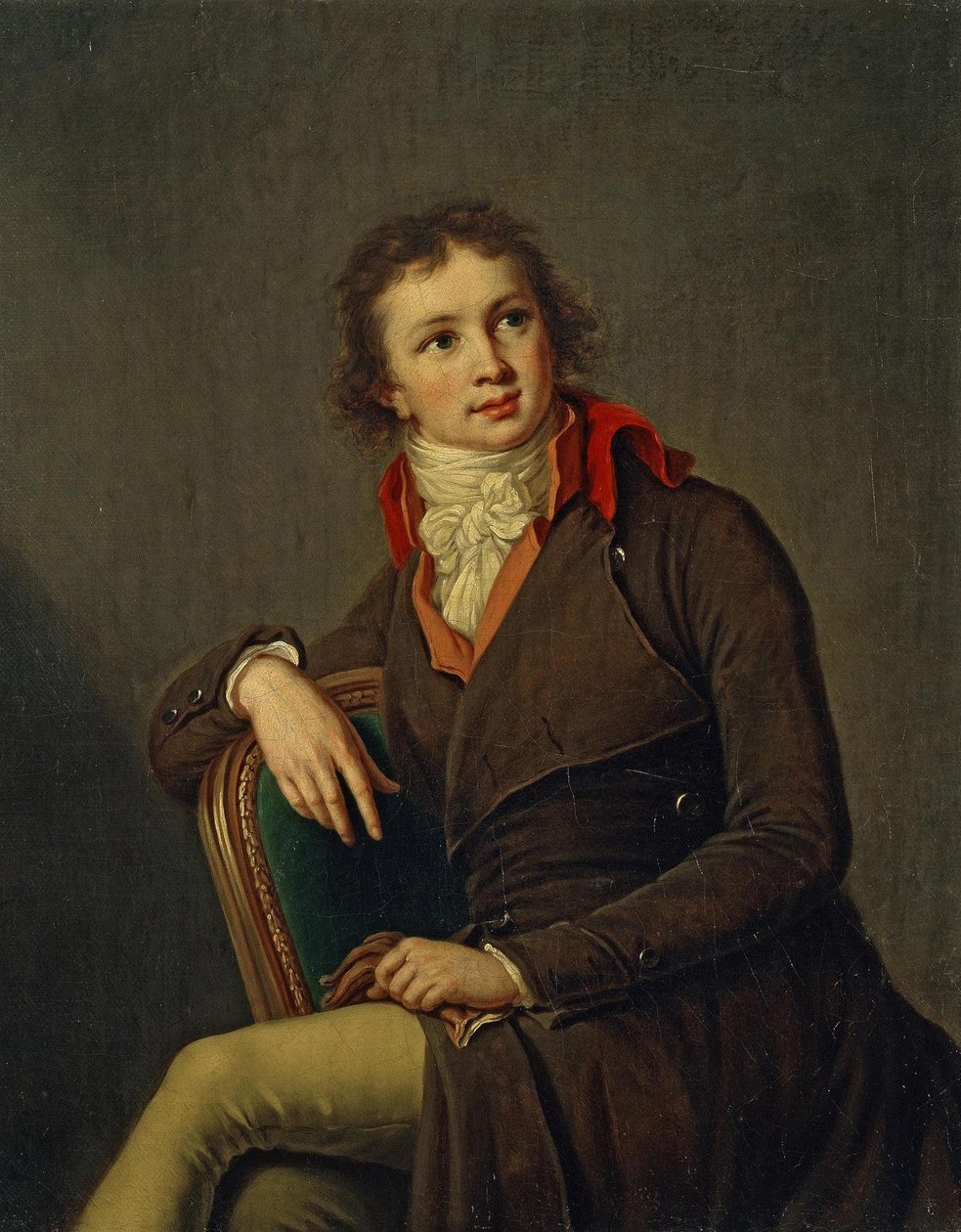 Kreivi Pavel Aleksandrovitš Stroganovin muotokuva 1774-1817, 1790-luku tekijältä Elisabeth Louise Vigee Lebrun