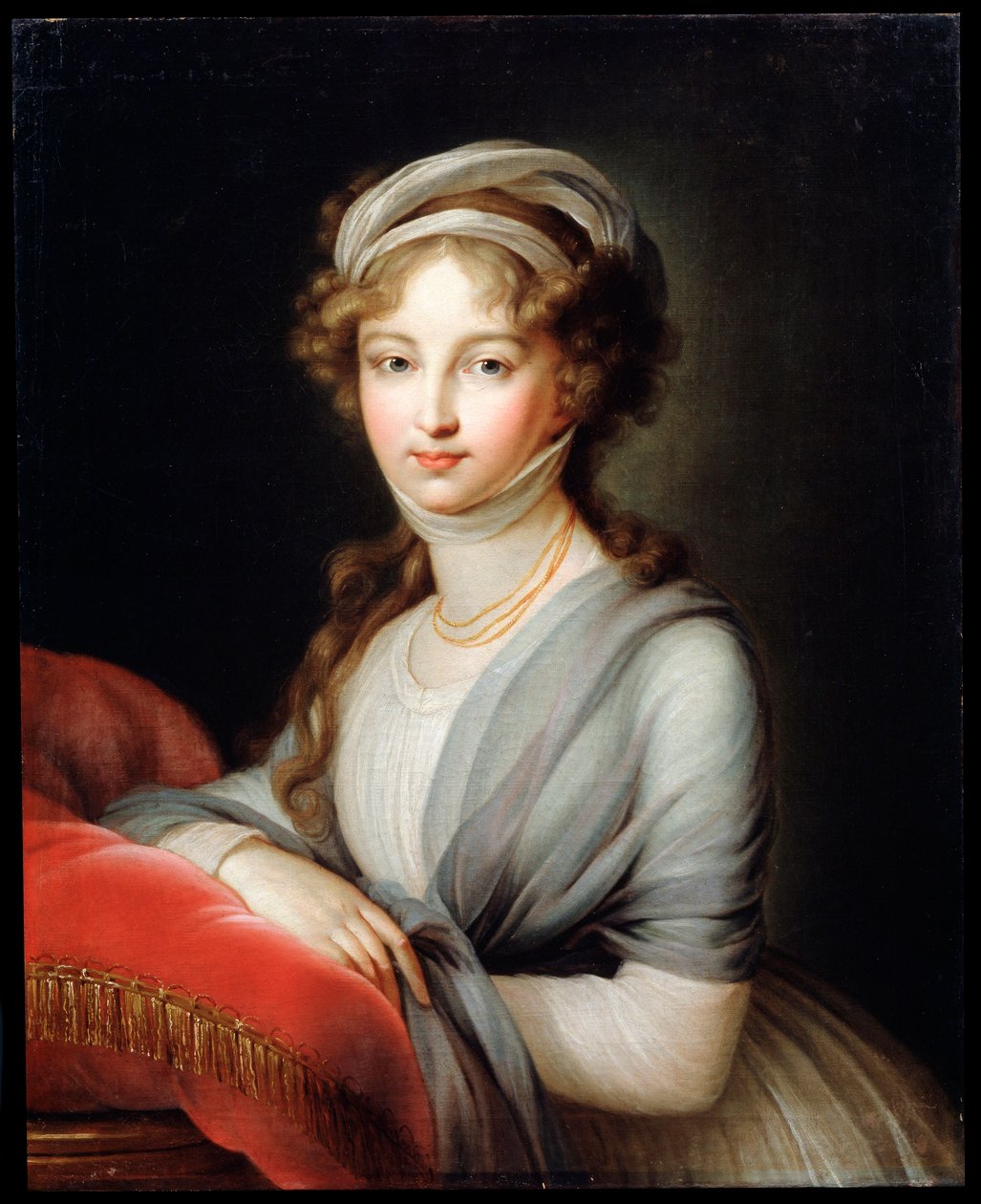 Keisarinna Elisabet Alekseijevnan muotokuva, c1795 tekijältä Elisabeth Louise Vigee Lebrun