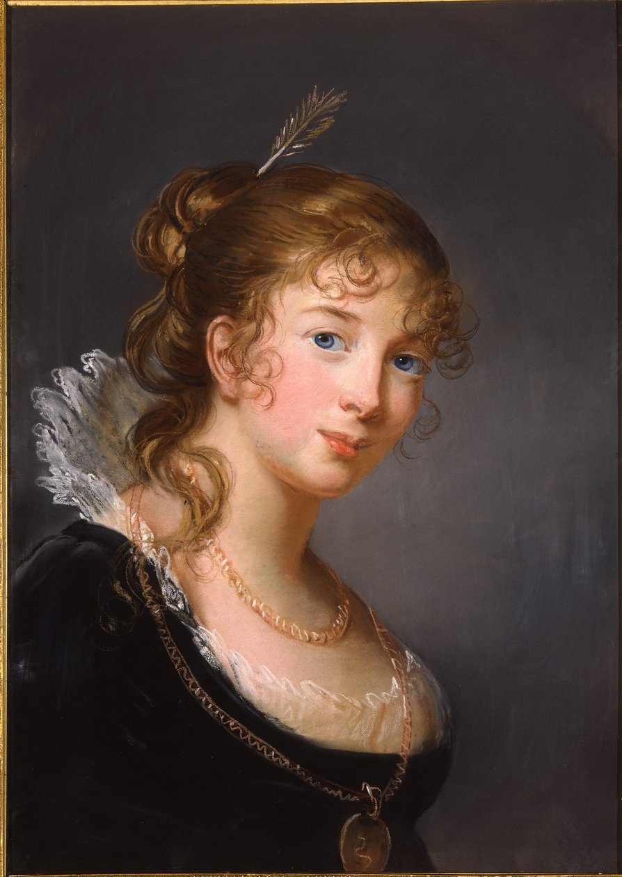 Louisan, prinsessa Radziwillin muotokuva tekijältä Elisabeth Louise Vigee Lebrun