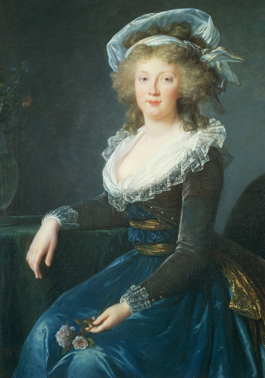 Muotokuva Maria Teresasta Bourbon-Napolista tekijältä Elisabeth Louise Vigee Lebrun