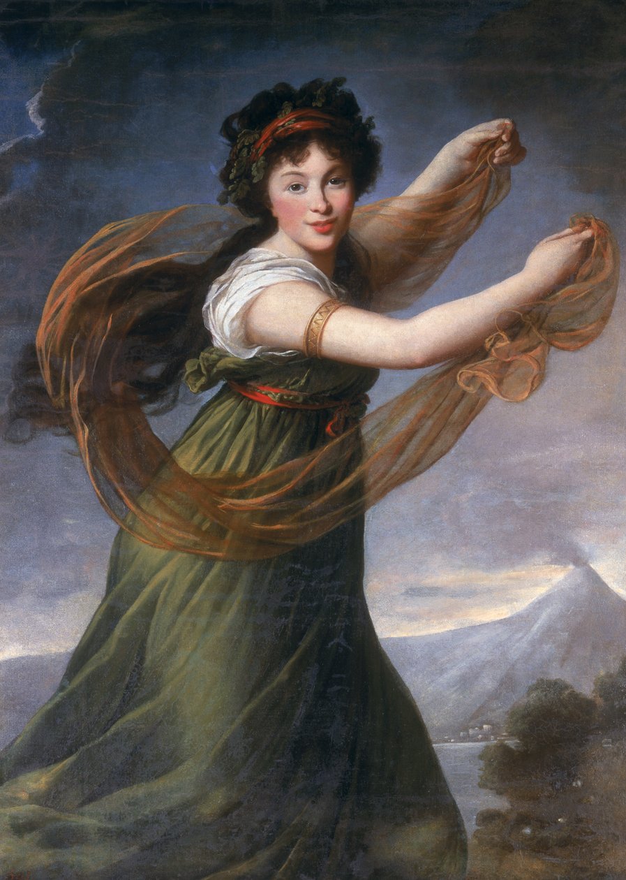 Huonekalut ja erilaiset esineet 1100- ja 1300-luvuilta tekijältä Elisabeth Louise Vigee Lebrun