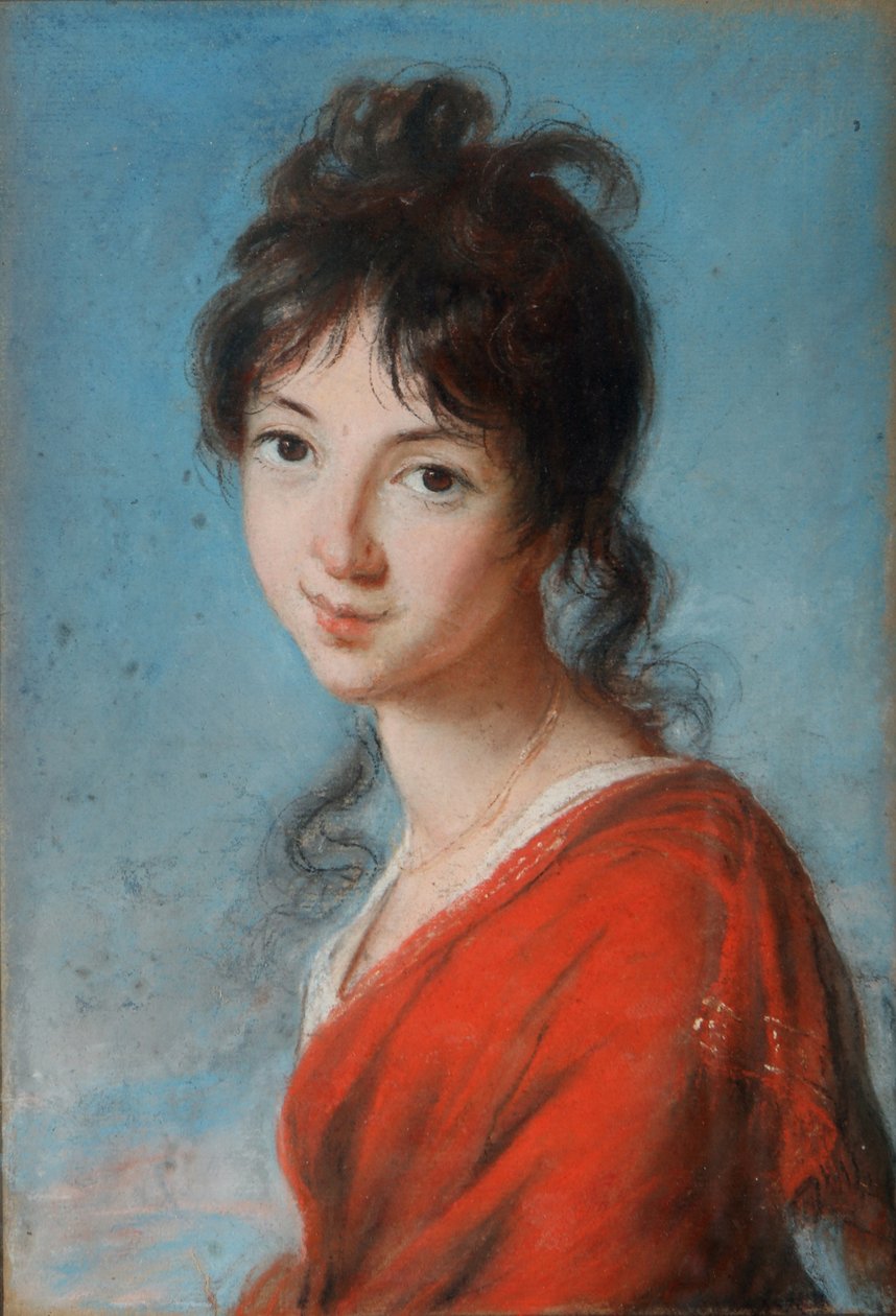 Prinsessa Teresa Czartoryskan muotokuva 1785-1868, 1800 tekijältä Elisabeth Louise Vigee Lebrun