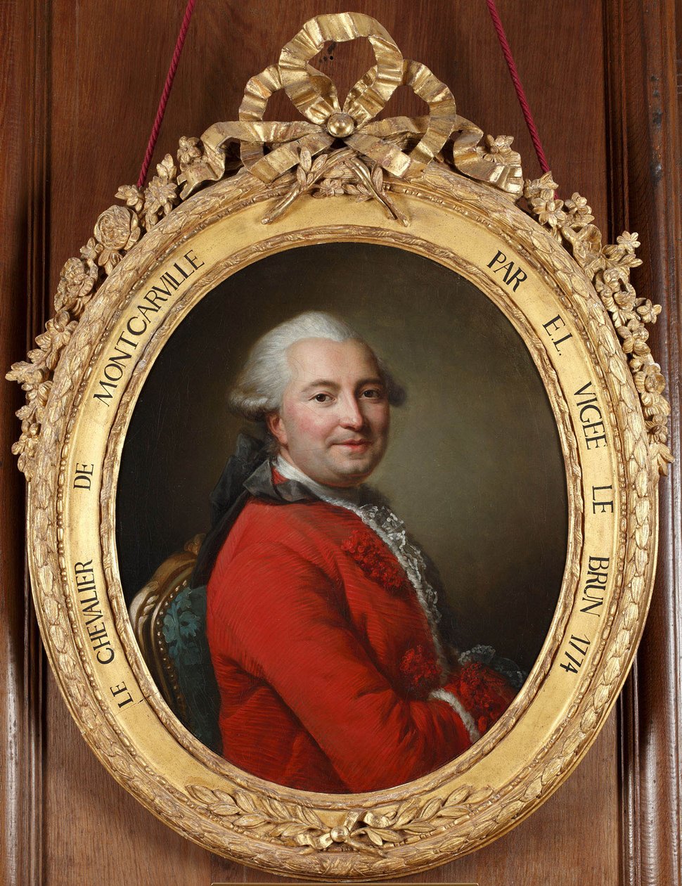 Robert Benêt de Montcarvillen muotokuva 1698-1771, noin 1770. tekijältä Elisabeth Louise Vigee Lebrun