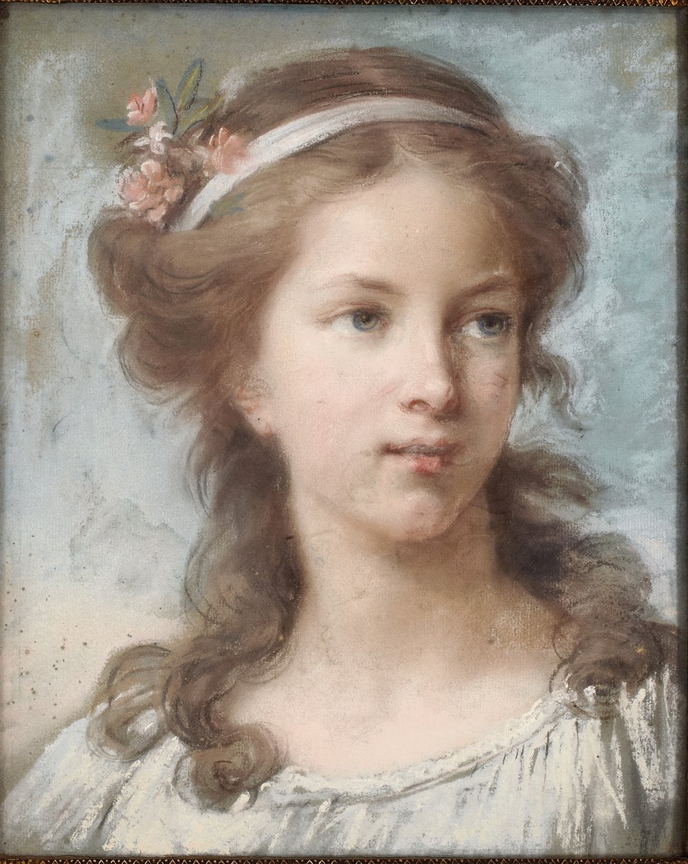 Nuoren tytön muotokuva tekijältä Elisabeth Louise Vigee Lebrun