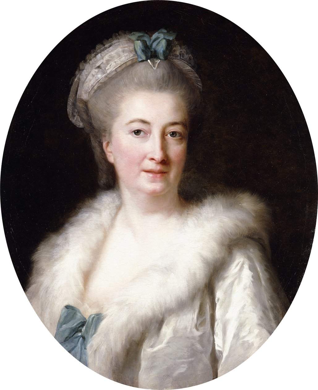 Taiteilijan äidin, Madame le Sevren muotokuva, tekijältä Elisabeth Louise Vigee Lebrun