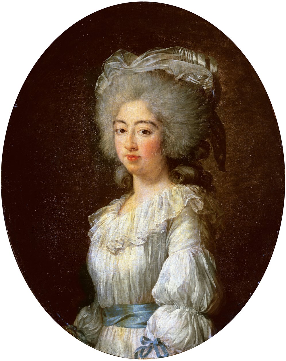 Muotokuva Louise Marie Josephinesta, Provencen kreivikunnasta, myöhemmin Ranskan kuningattaresta tekijältä Elisabeth Louise Vigee Lebrun