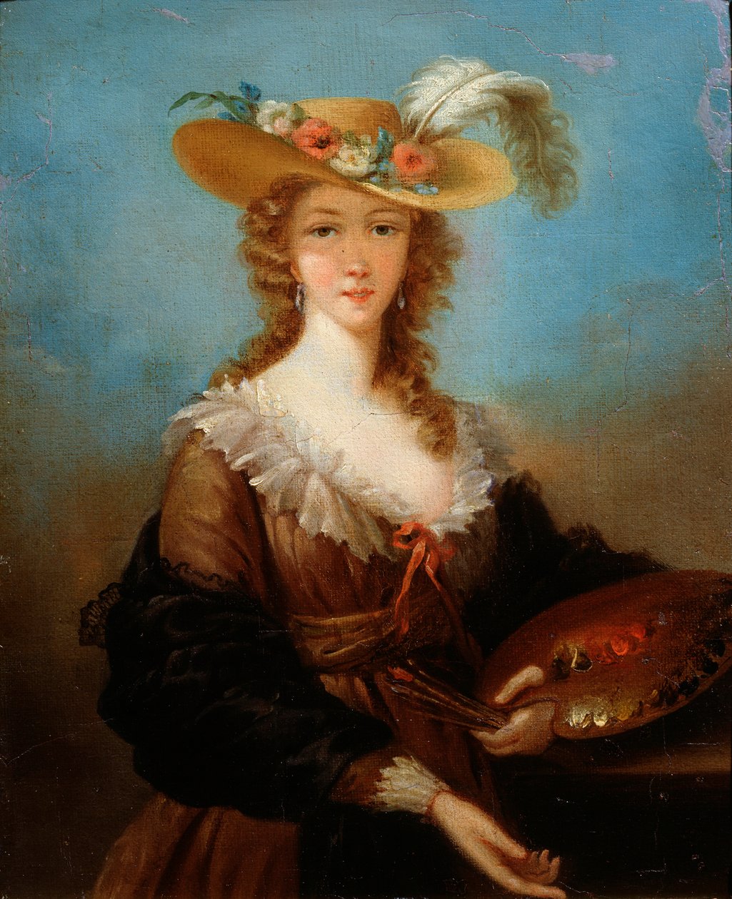 Omakuva, 1782 tekijältä Elisabeth Louise Vigee Lebrun
