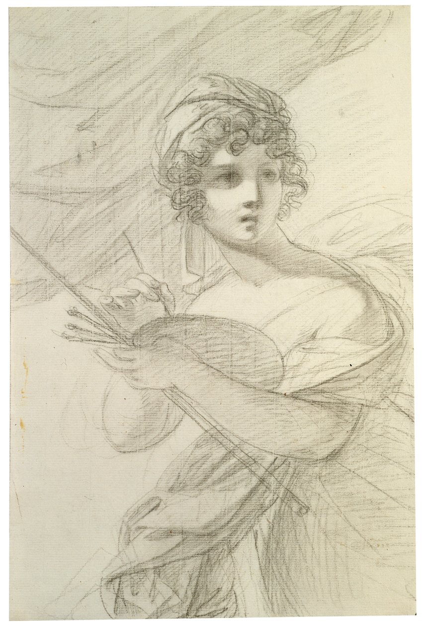Omakuva, c1800 tekijältä Elisabeth Louise Vigee Lebrun