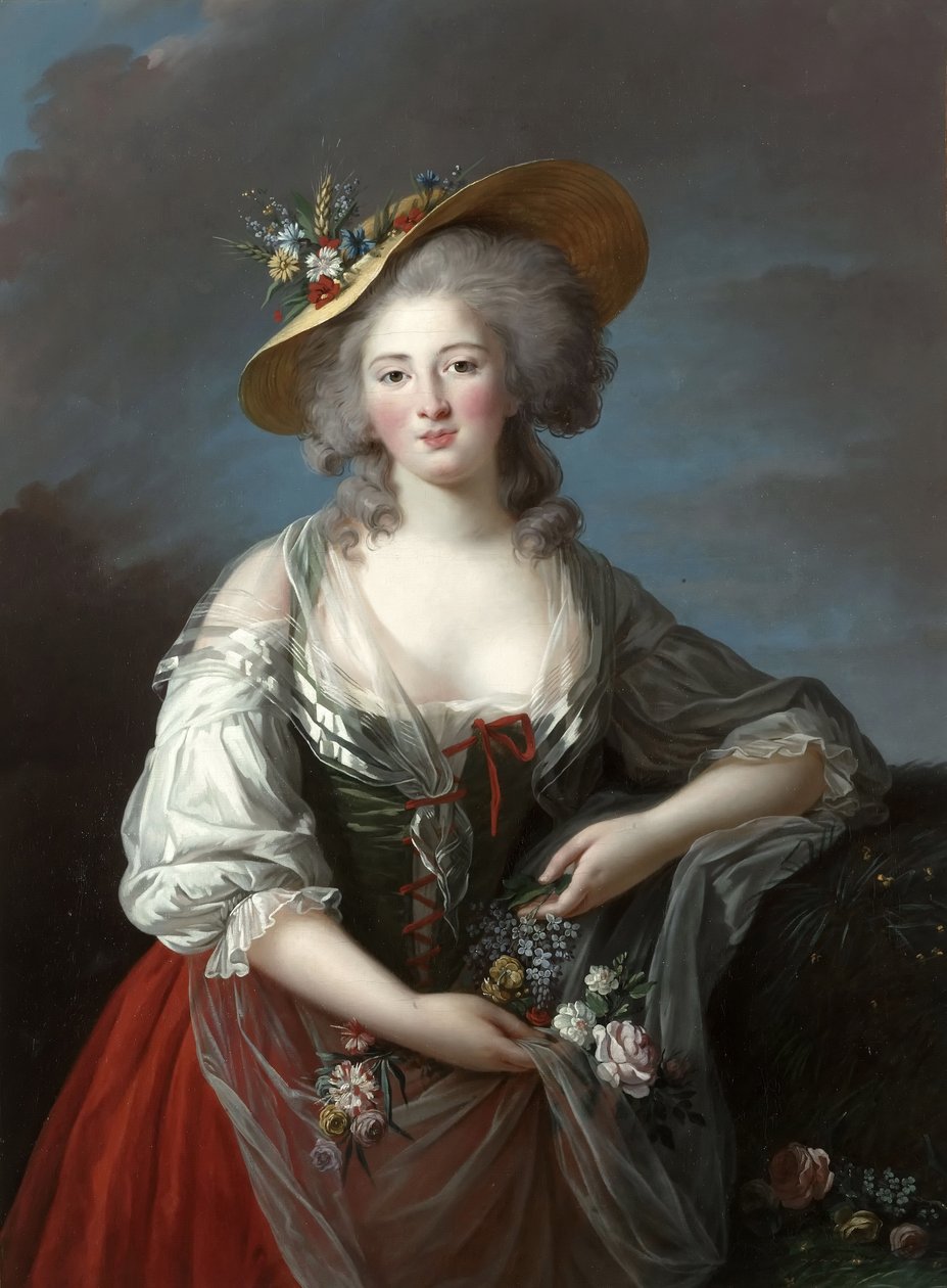 Elisabeth Filippiinien Marie Helene de Bourbon tekijältä Elisabeth Louise Vigee Lebrun