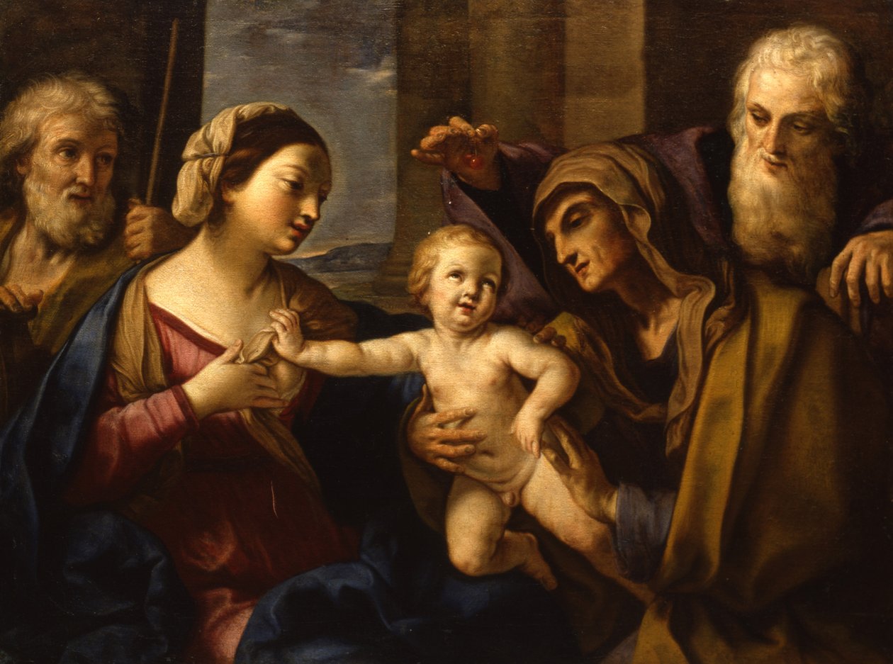 Pyhä perhe tekijältä Elisabetta Sirani