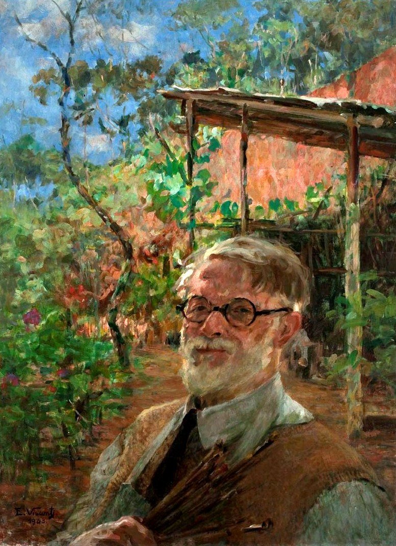 Omakuva ulkona tekijältä Eliseu Visconti