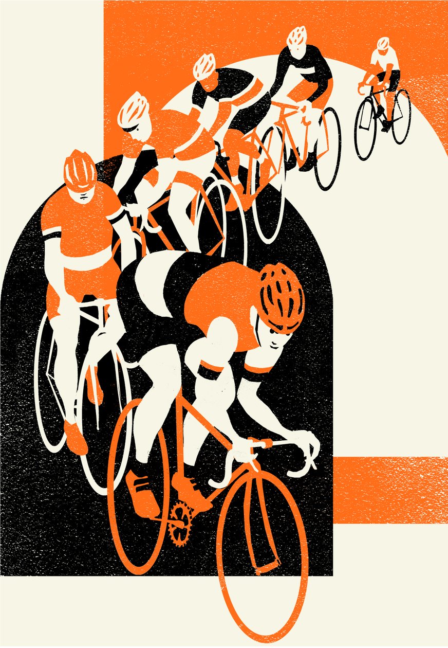 Stelvio, 2012 (silkkipainatus) tekijältä Eliza Southwood