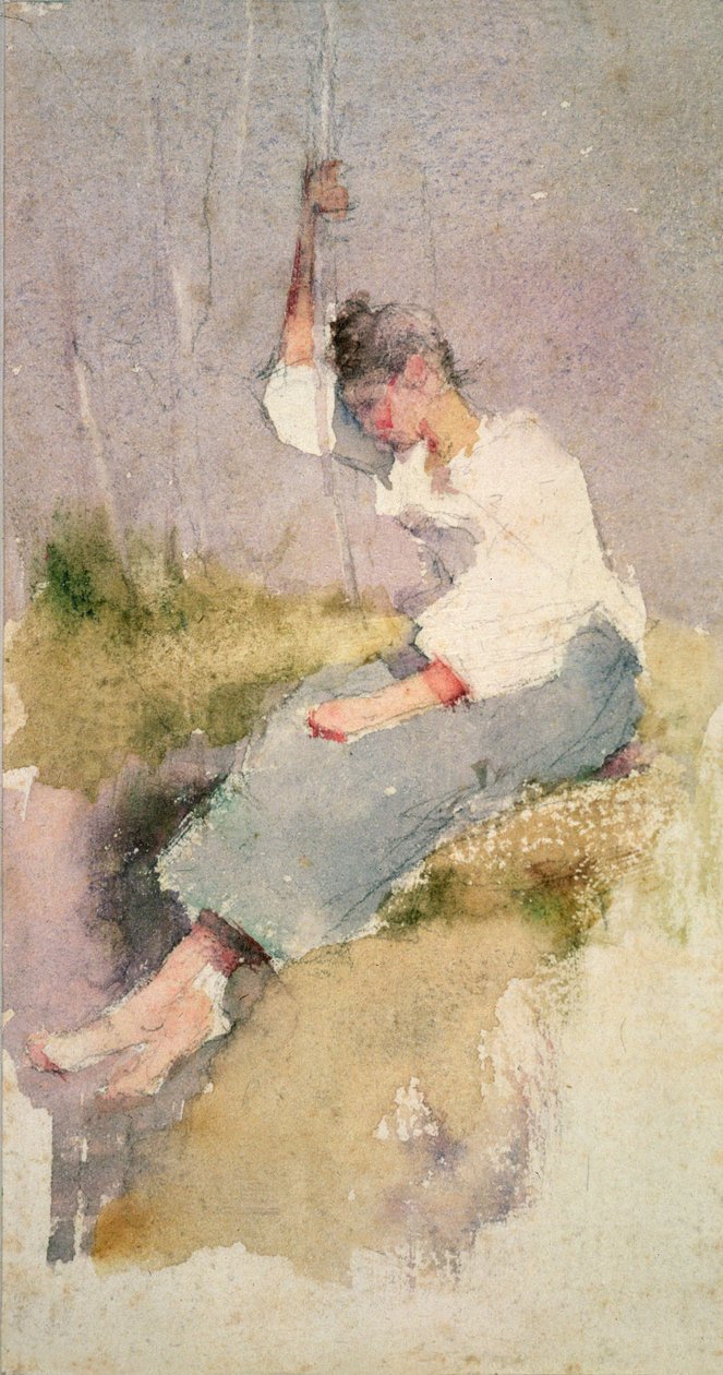 Louise, bretonilainen tyttö tekijältä Elizabeth Adela Stanhope Forbes
