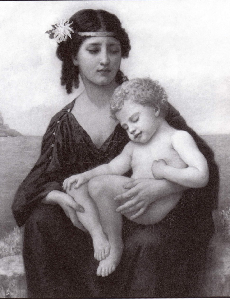 Meren rannalla tekijältä Elizabeth Jane Gardner Bouguereau