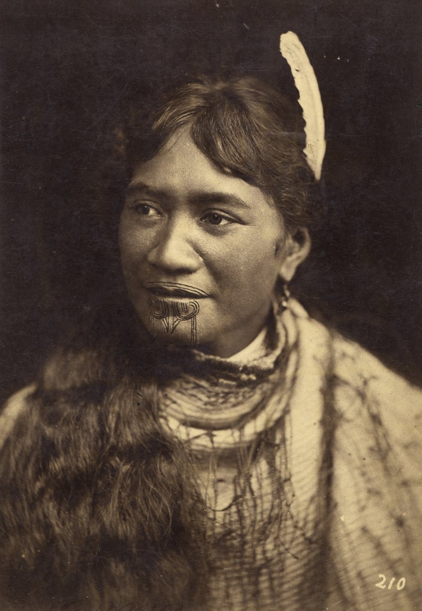 Muotokuva, n. 1875 (albumiprintti) tekijältä Elizabeth Pulman
