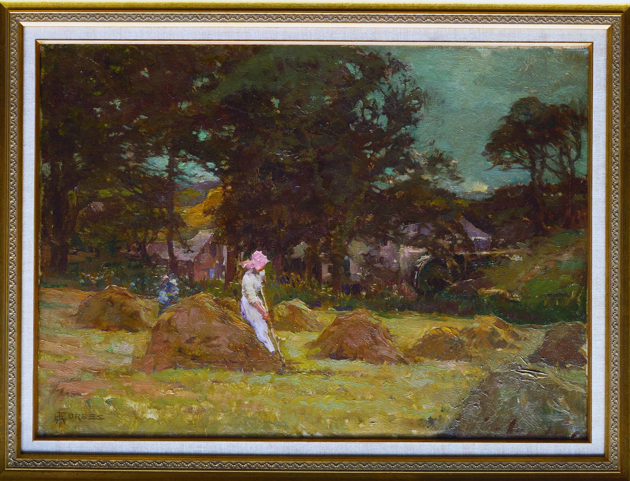 Heinänteko tekijältä Elizabeth Adela Stanhope Forbes