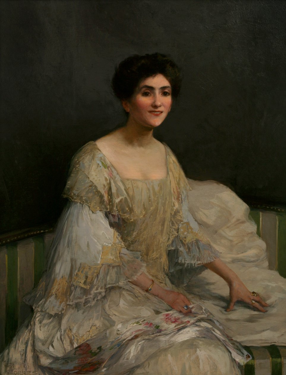 Morsian (Lady Forbes), n. 1889 tekijältä Elizabeth Adela Stanhope Forbes