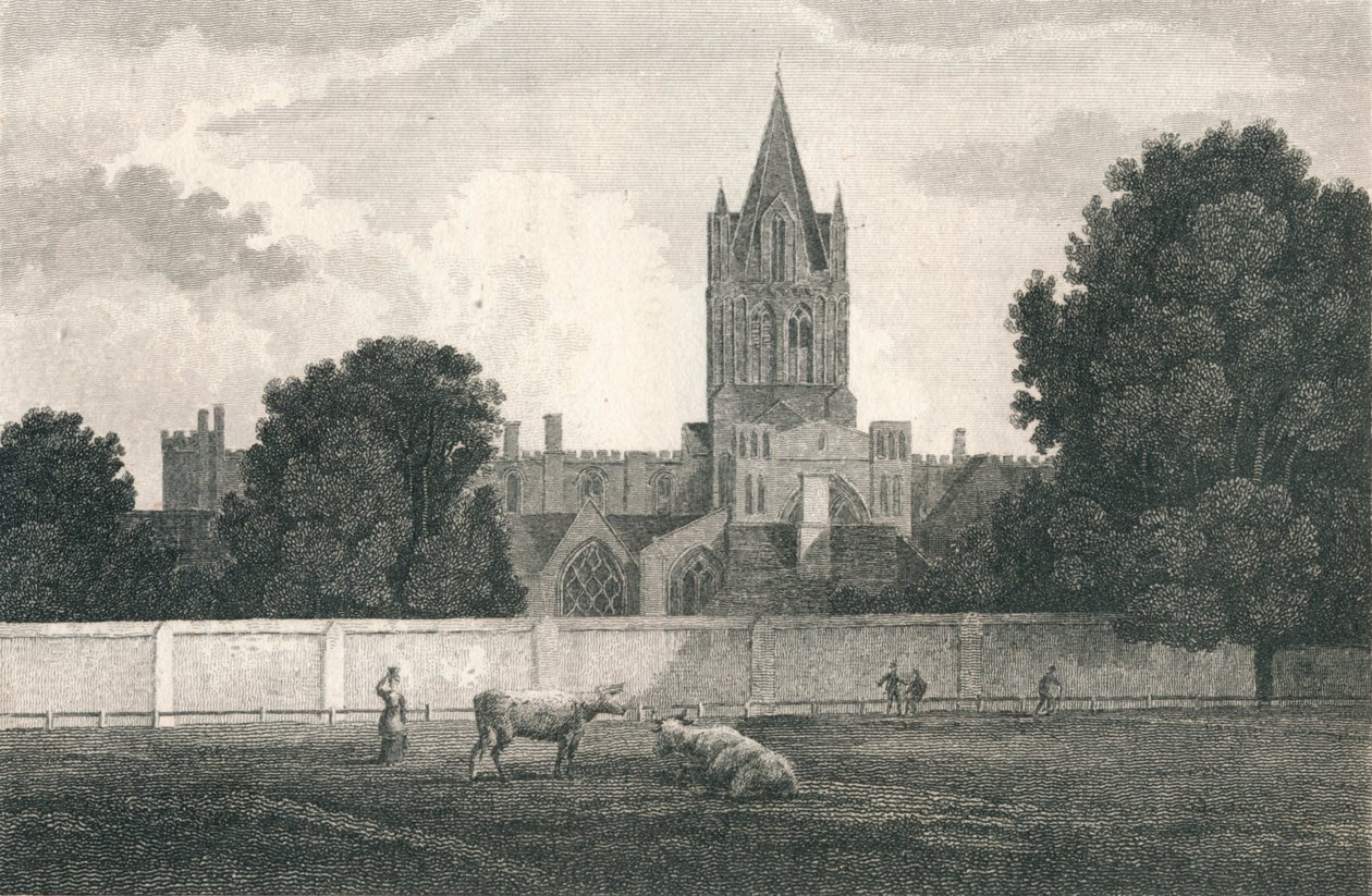 "Christ Church Cathedral, Oxford", 1811 tekijältä Elizabeth Byrne
