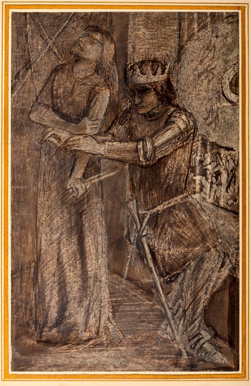Macbethit tekijältä Elizabeth Eleanor (1834 62) Siddal
