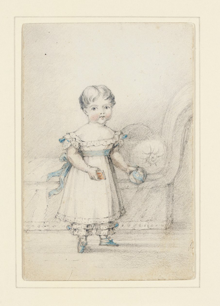 Prinsessa Victoria pallon kanssa, 1822 tekijältä Elizabeth Keith Heathcote